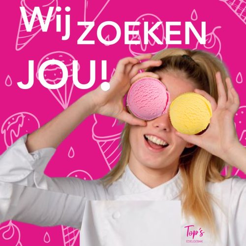 vacature ijsmedewerk(st)er bij topsedelgebak topssecretijs in bilthoven, soest en zeist