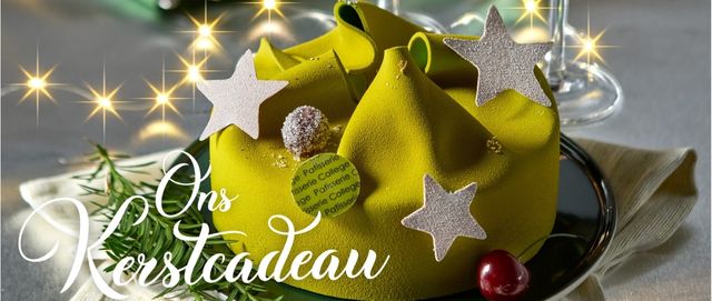 kerst met de kerstcadeau taart bij tops edelgabak in bilthoven, soest en zeist