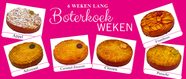 6 weken lang boterkoek actie bij topsedelgebak topssecretijs in bilthoven, soest en zeist