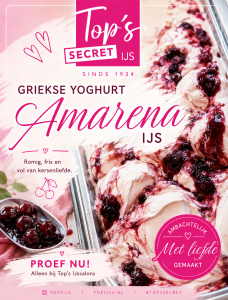 IJS van de Chef deze week bij Top's Edelgebak en Top's SECRET IJS Bilthoven en Soest