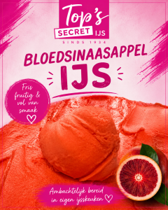 IJS van de Chef deze week bij Top's Edelgebak en Top's SECRET IJS Bilthoven en Soest