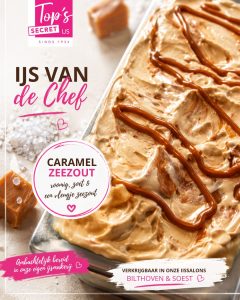 IJS van de Chef deze week bij Top's Edelgebak en Top's SECRET IJS Bilthoven en Soest