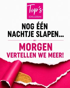 Nieuw product bij topsedelgebak in bilthoven, soest en zeist